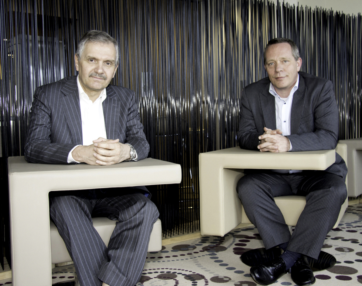 Dick Brandt en Johan Bakker